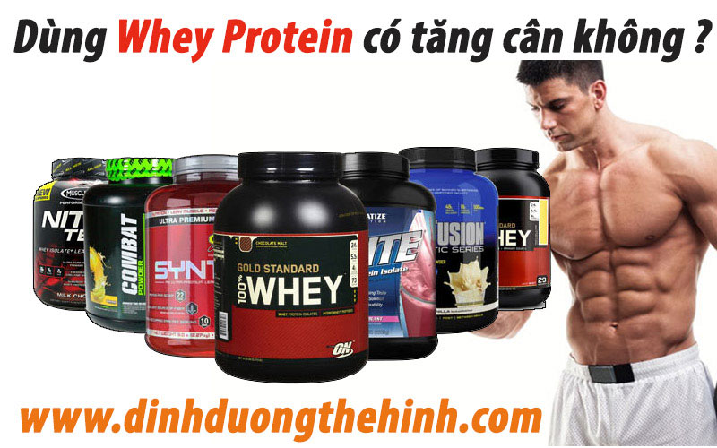 dung whey protein co tang can khong