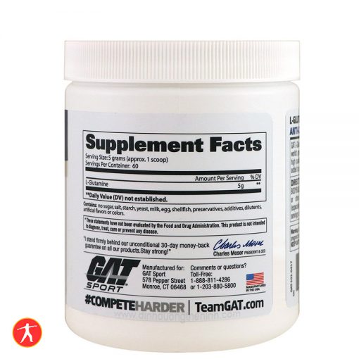 GAT, L-Glutamine 300g