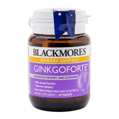 Viên uống bổ não Blackmores Ginkgoforte 40 Viên