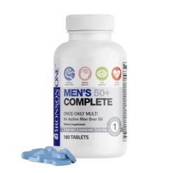 Bronson ONE Mens 50+ Complete Multivitamin 180 Viên